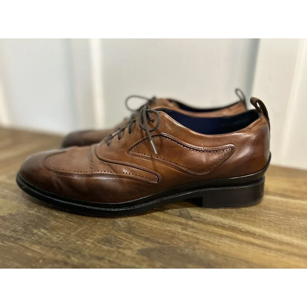 Cole Haan Men's Washington Grand 2.0 Oxford British Tan Style Men’s Size 11 M